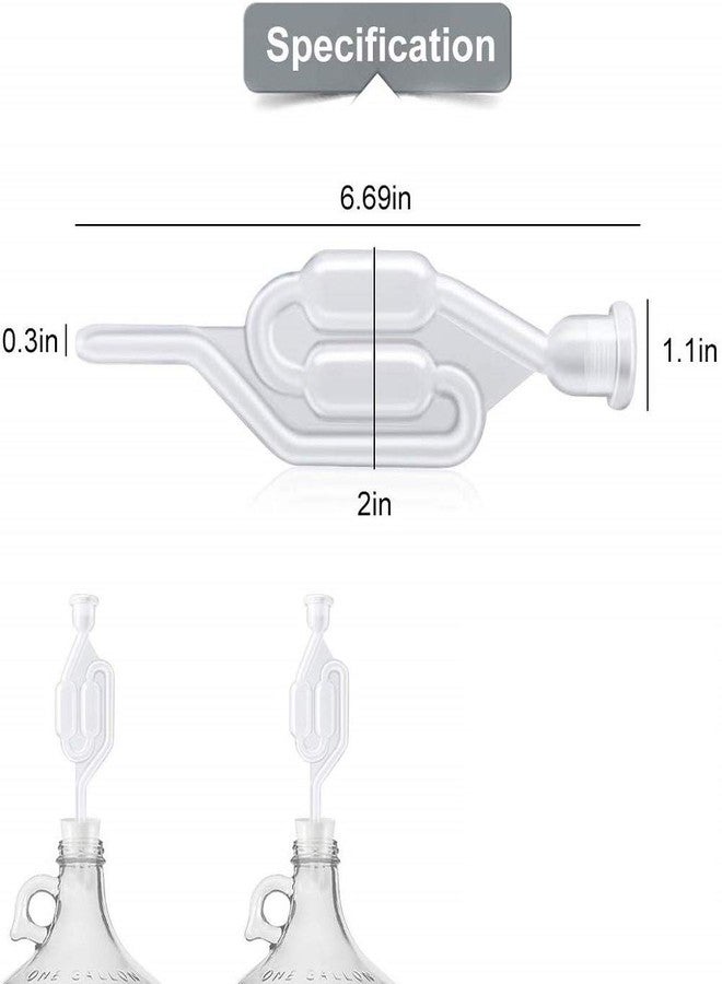 أديينج صمام هواء منزلي الصنع من أدينغ لتخمير البيرة والنبيذ، سدادة ومضخة هواء - Image 2